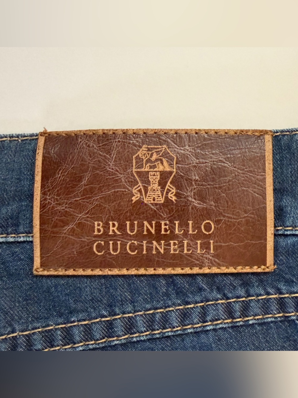 Brunello Cucinelli Jeans Mens 54 IT Blue Luxury Italian Denim Made in Italy
